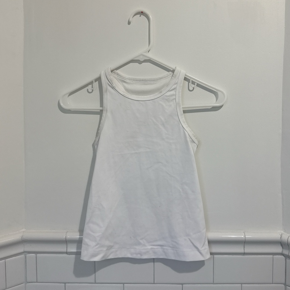 White Lululemon Tank Top